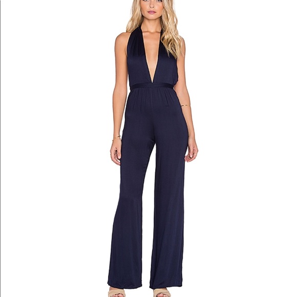Faithfull the Brand Other - Lola Satin Jumpsuit Faithfull the Brand Other - Lola Satin Jumpsuit